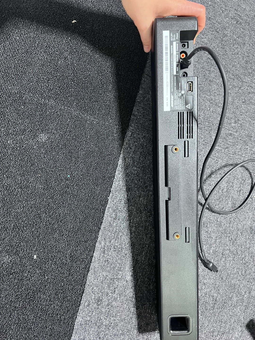 BOSE Solo 5 TVサウンドシステム サウンドバー ブラックの写真2枚目