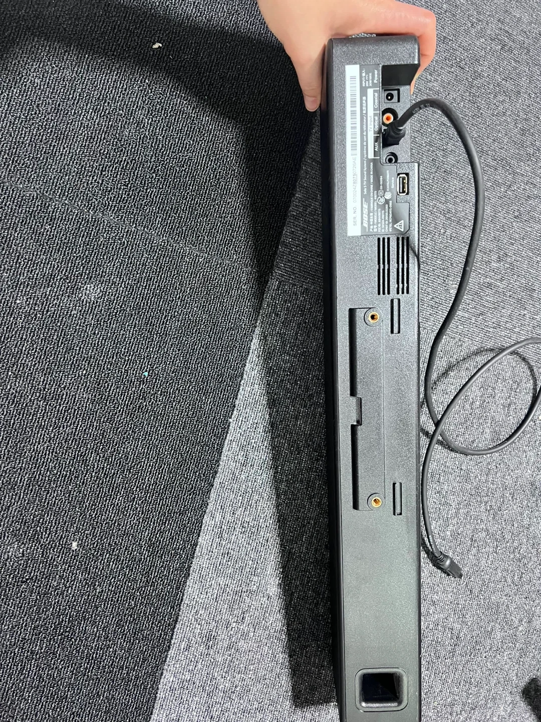 BOSE Solo 5 TVサウンドシステム サウンドバー ブラックの写真2枚目
