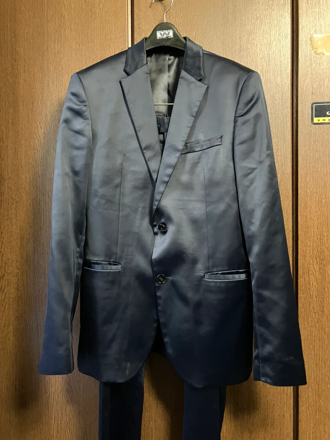 4月末まで。ZARA MANスーツ セットアップ
