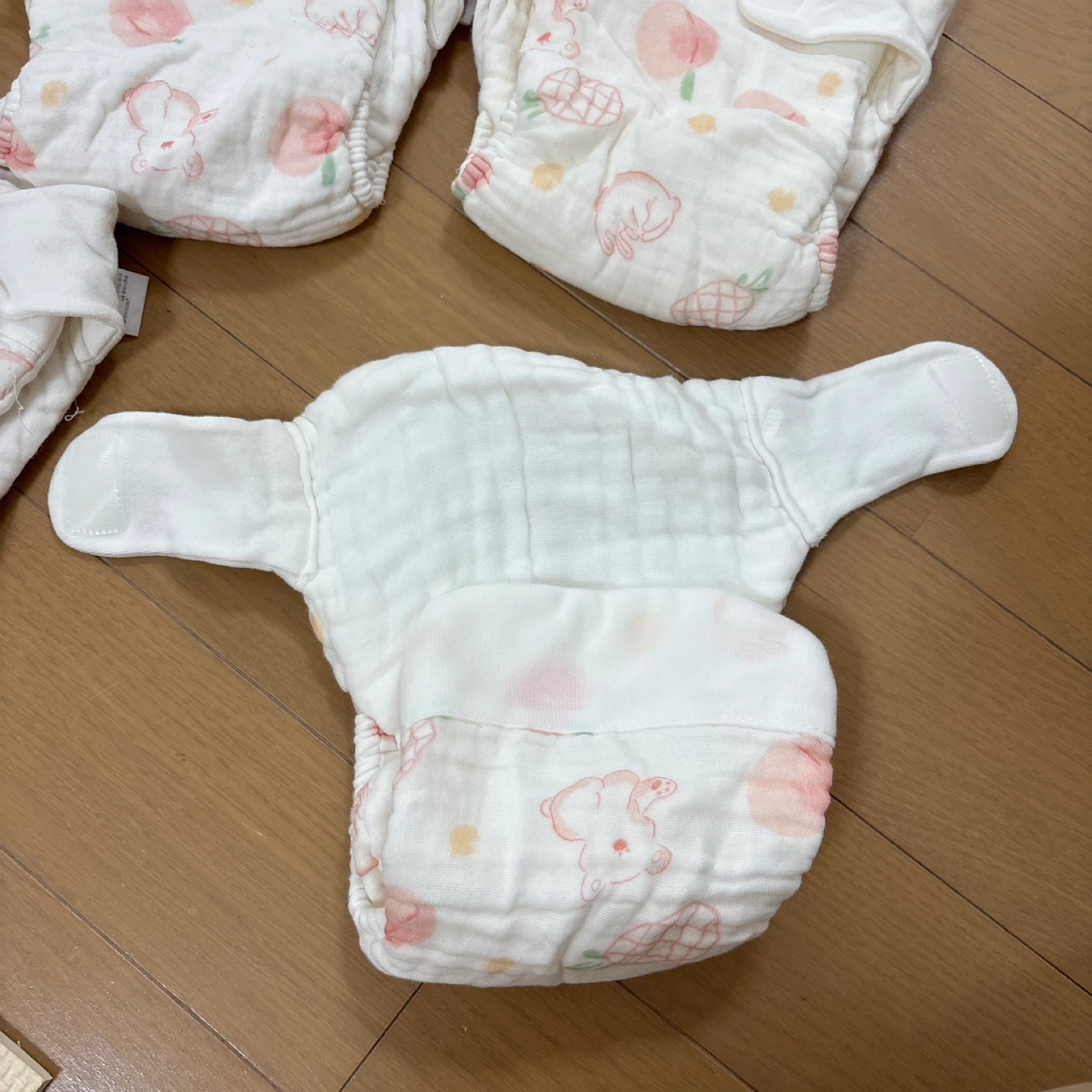 ベビー用 布おむつ 4枚セットの写真3枚目
