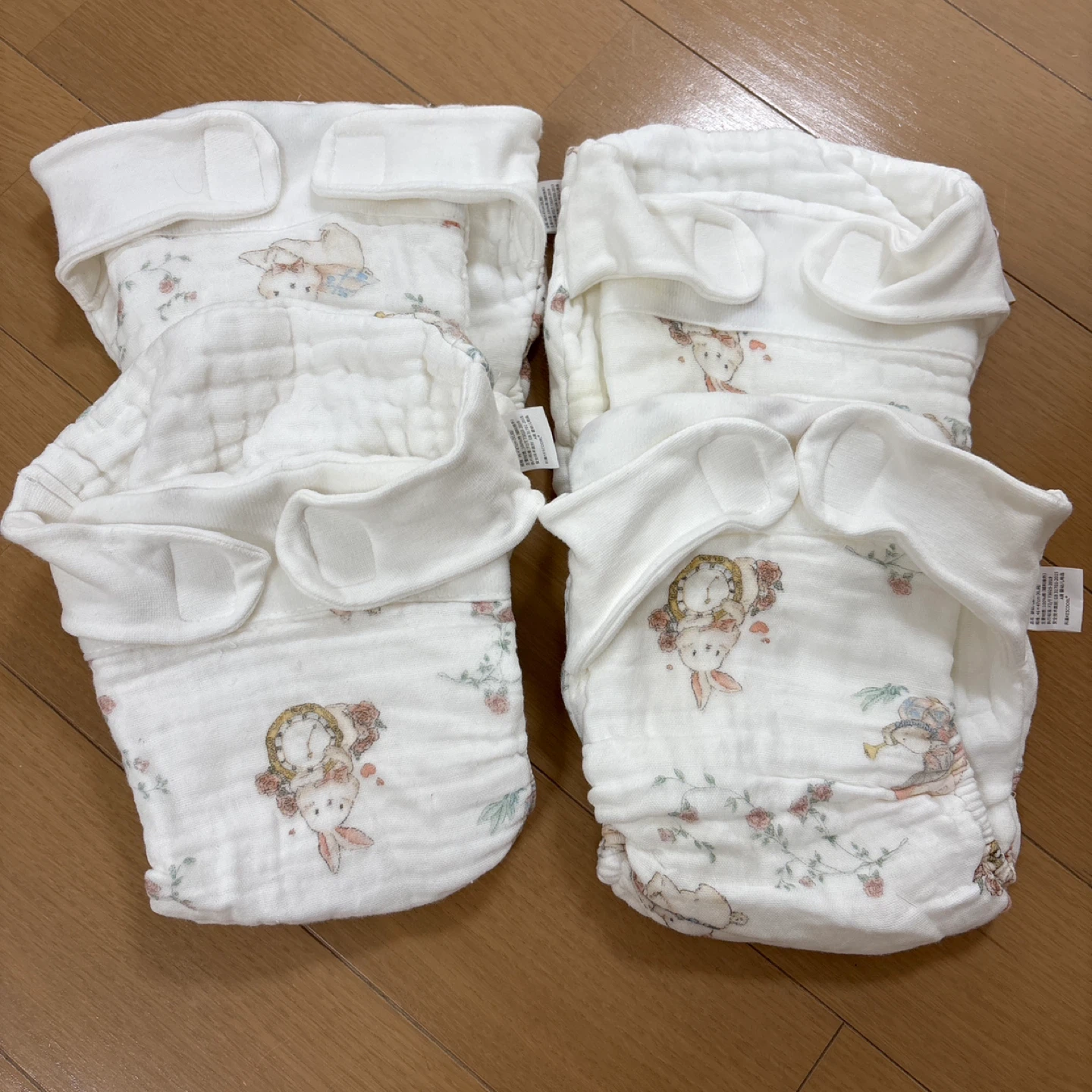 布おむつ 4枚セット ベビー用品の写真2枚目