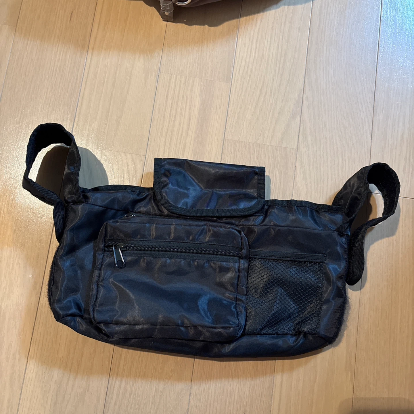 ベビーカー用バッグ 黒