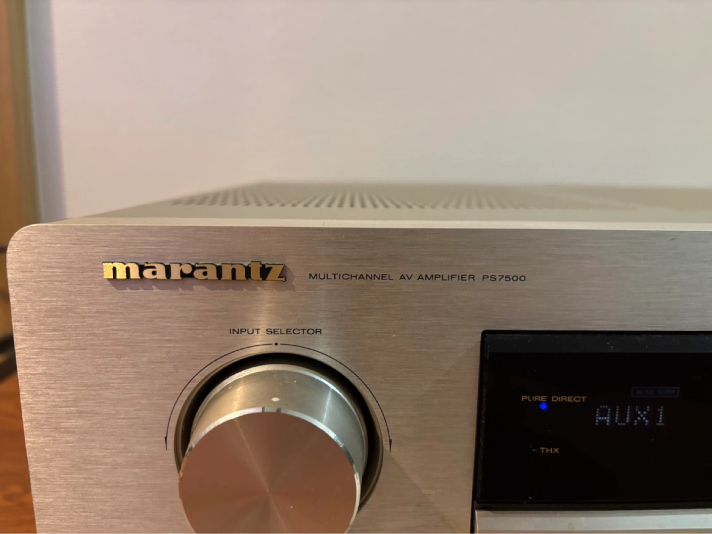 ジャンク品　マランツ マルチチャンネルAVアンプ PS7500の写真2枚目