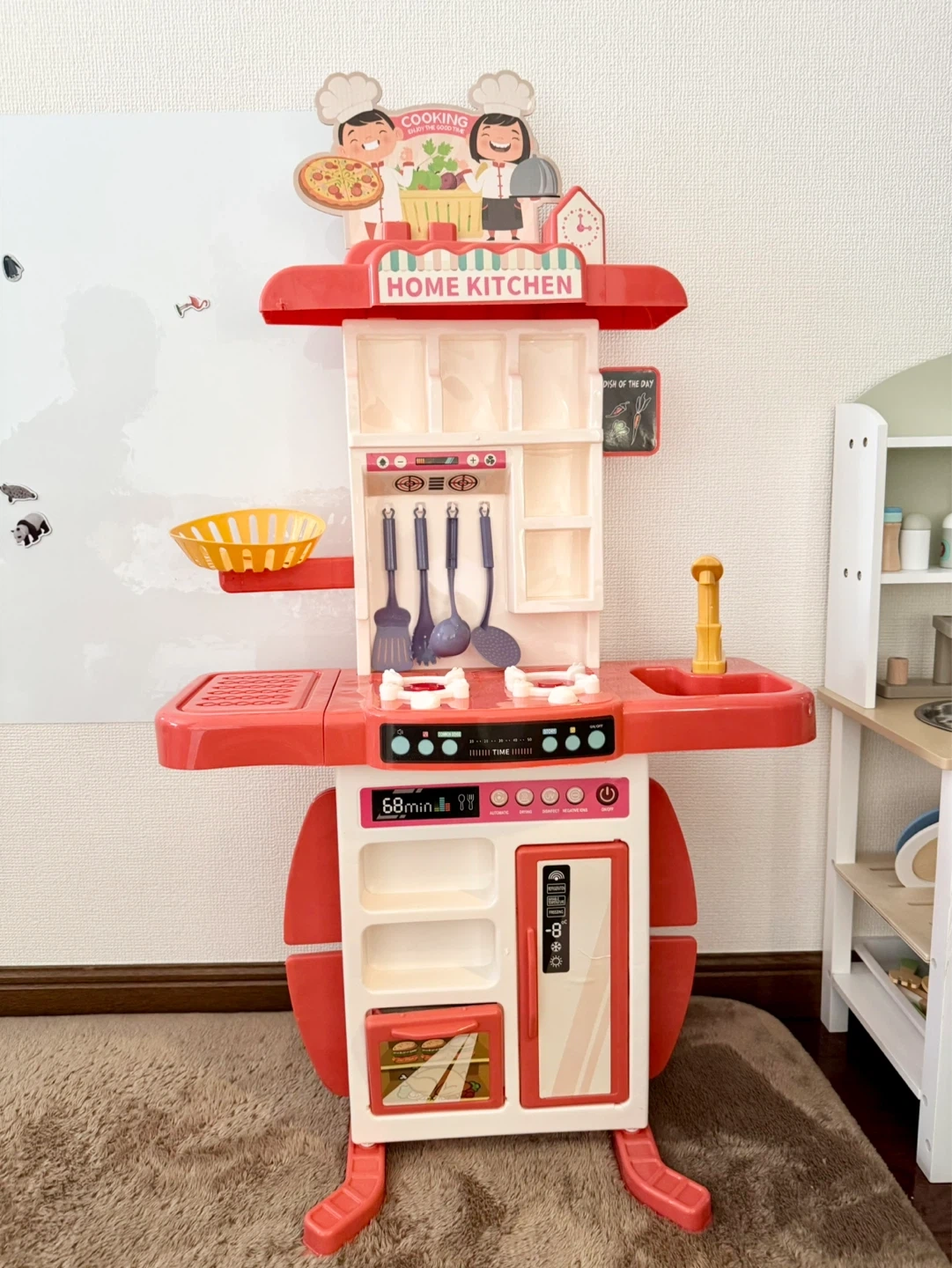 ほぼ新品!キッズキッチンセット【元値4800円】