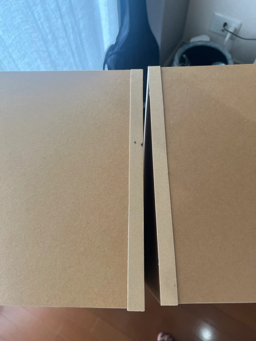 オープンシェルフ　収納棚　無印良品パルプボードボックス　※直接取りに来ていただける方でお願いしますの写真2枚目