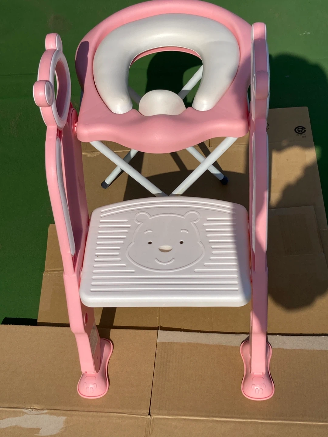 ベビー用補助便座 ピンク