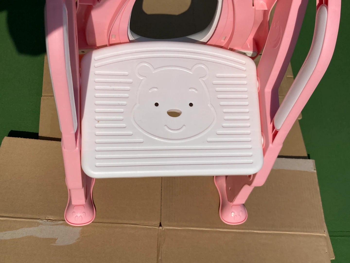 ベビー用補助便座 ピンクの写真3枚目