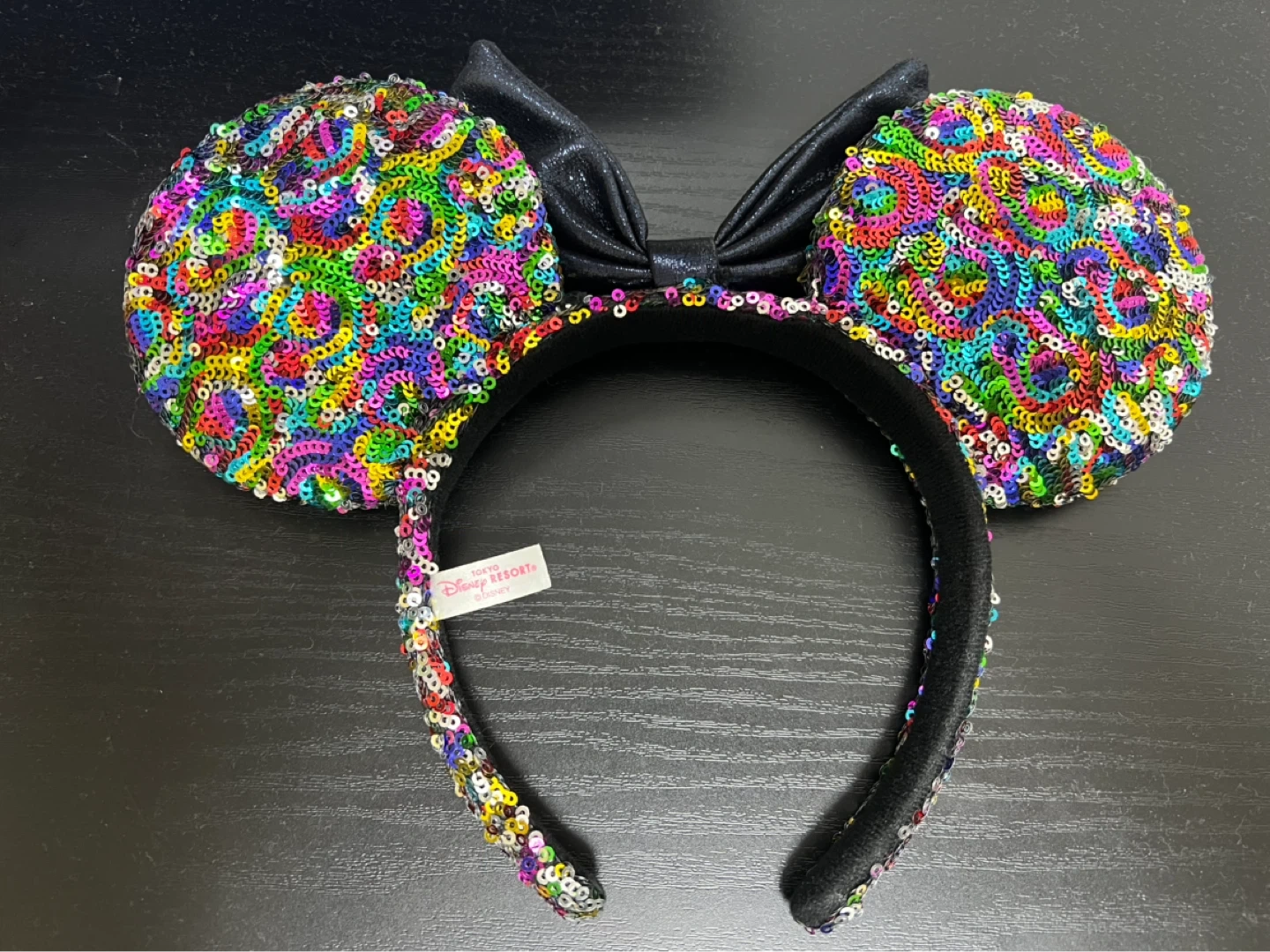 ディズニー スパンコール カチューシャ マルチカラーの写真2枚目