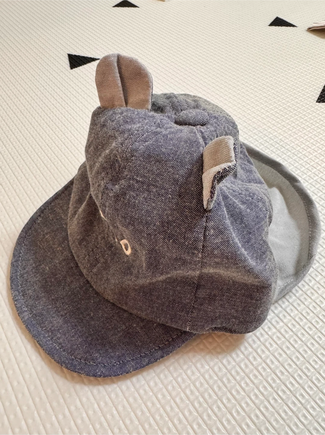 ポロベビー デニム風 キャップ 42cmの写真3枚目