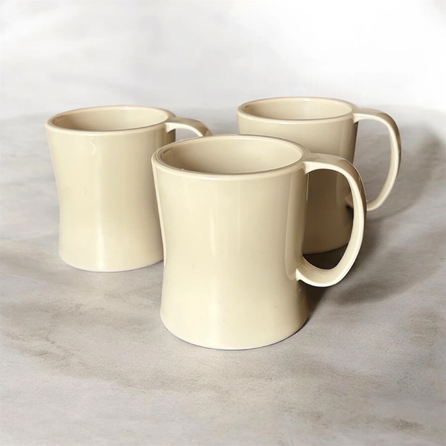 【美品】紙コップホルダー 3点セット ベージュ