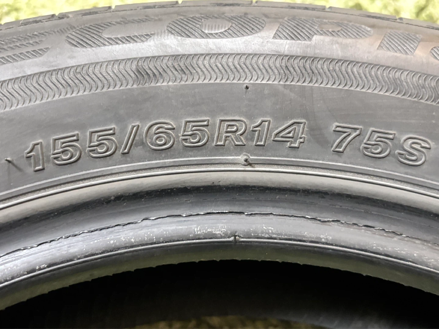 ブリヂストンのエコピア EP150 155/65R14の写真3枚目