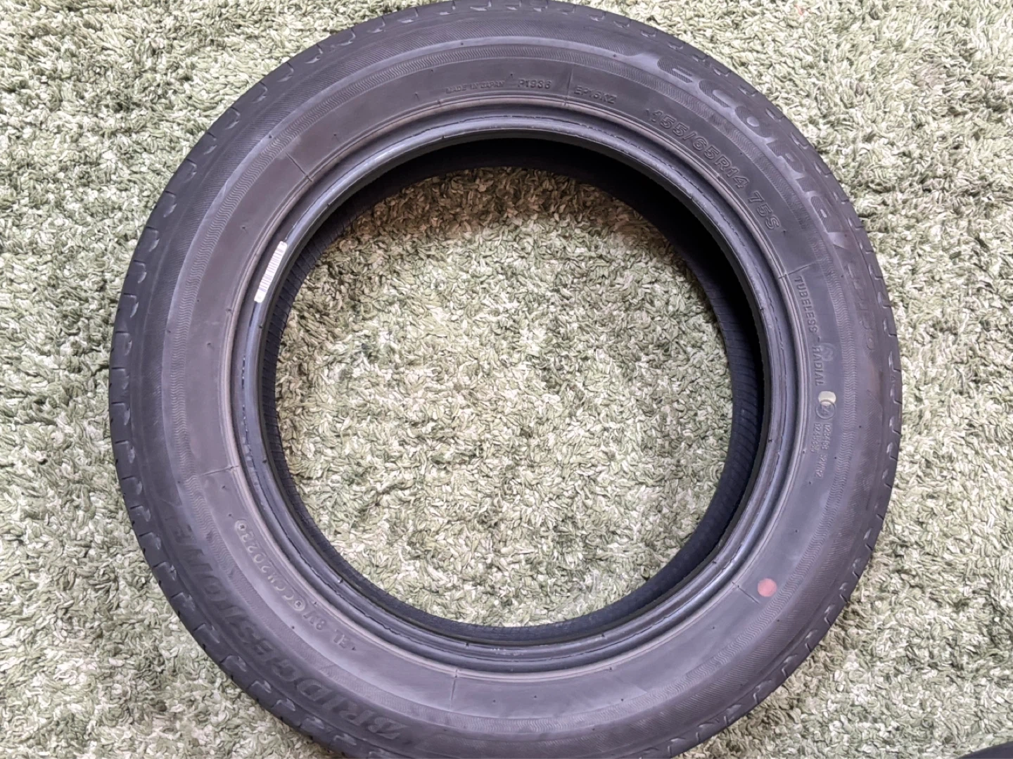 ブリヂストンのエコピア EP150 155/65R14の写真7枚目
