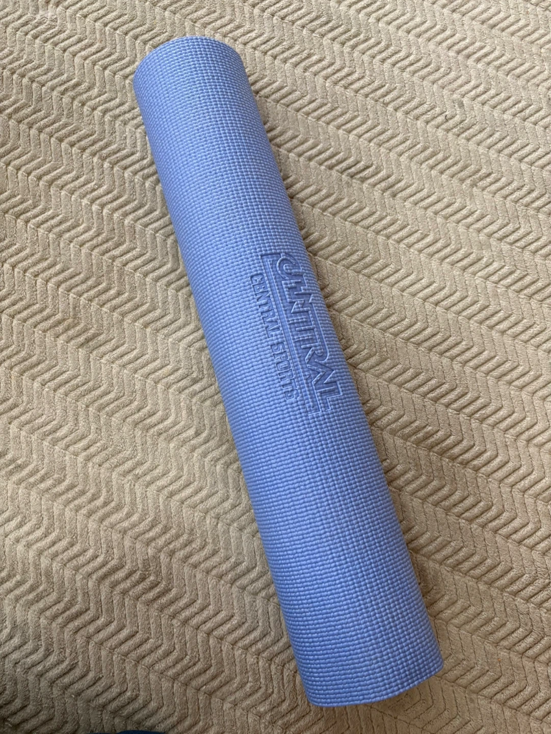 セントラルスポーツ ヨガマット ブルー