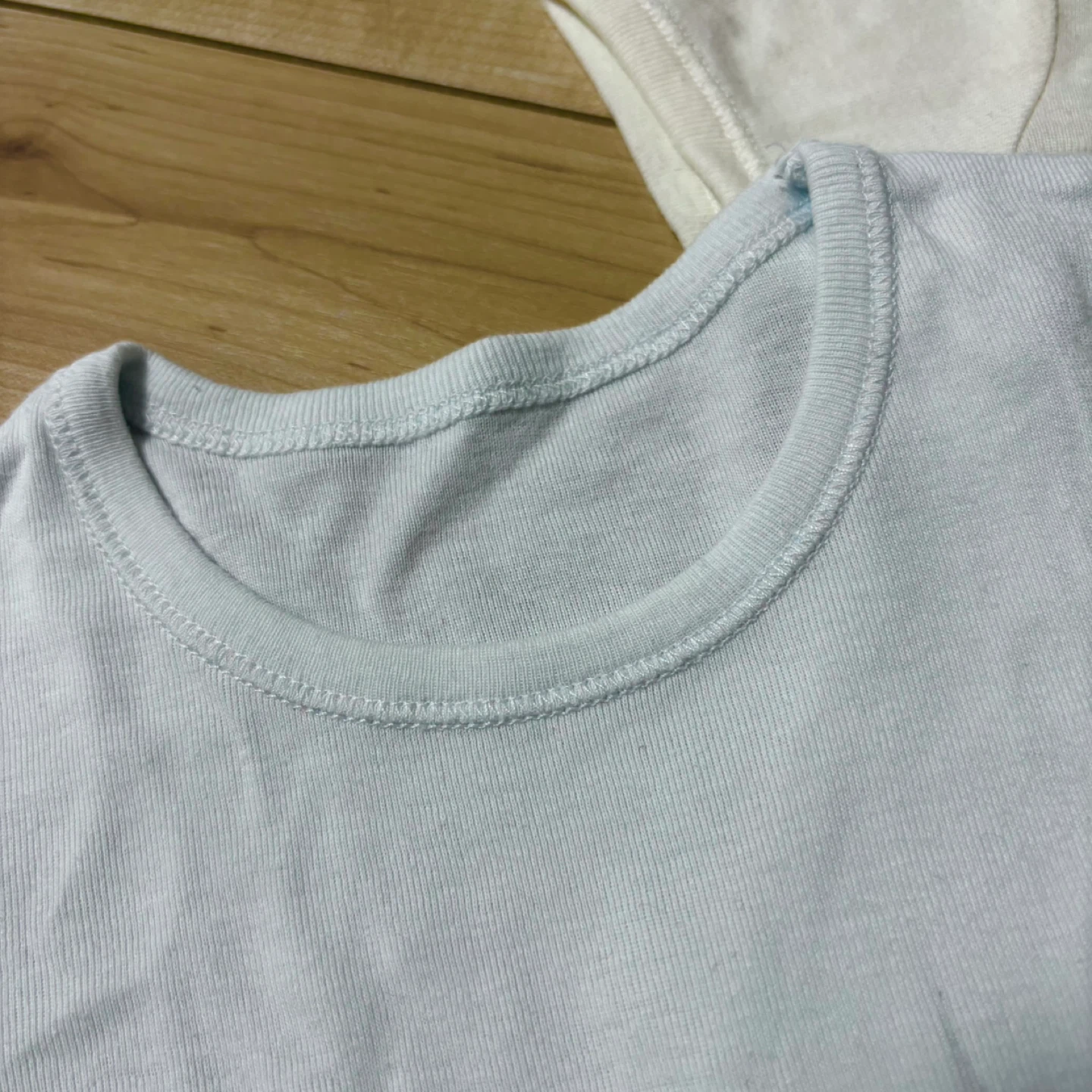 【美品】半袖肌着　トップバリュ 肌着 2枚セット 80cmの写真5枚目