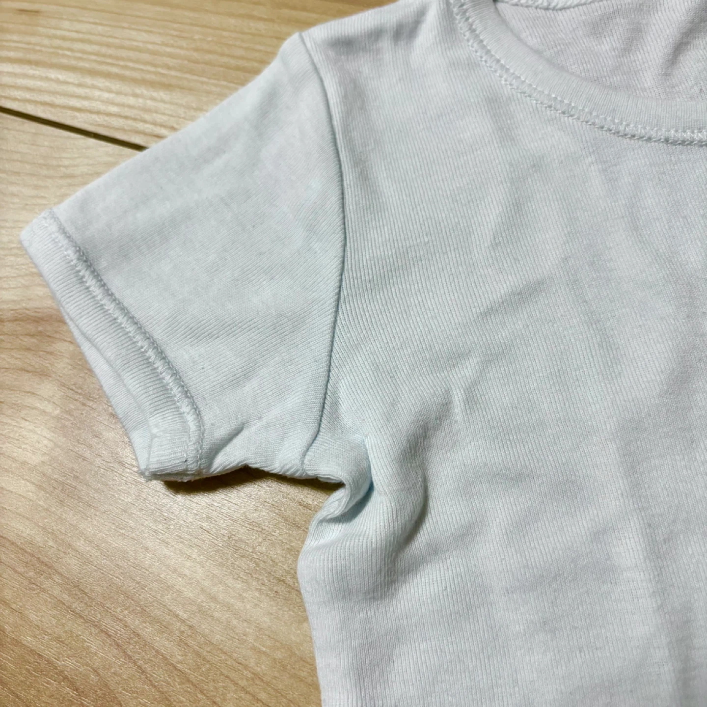 【美品】半袖肌着　トップバリュ 肌着 2枚セット 80cmの写真3枚目