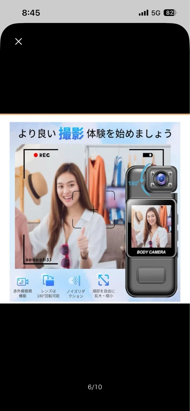 小型カメラ ボディ ハンディの写真6枚目