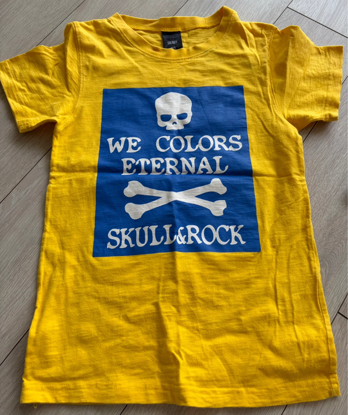 シスキー Tシャツ 150cm 黄色