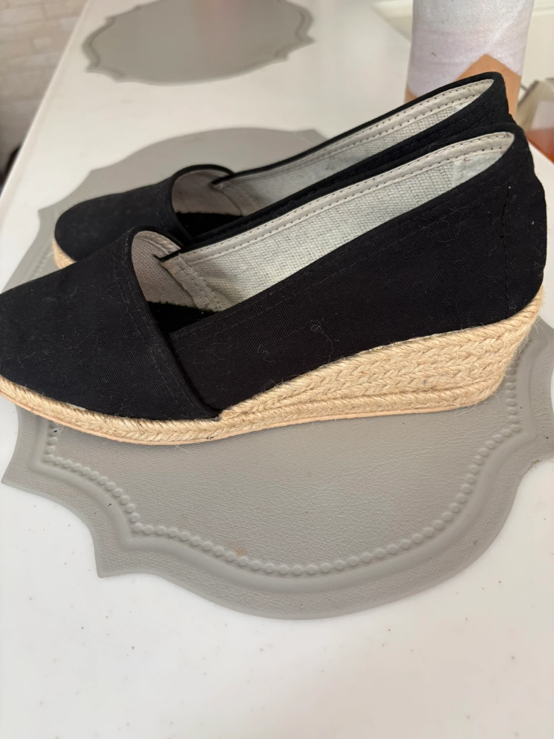 Alberola スペイン製ジュートヒール　脚長美脚24cm
