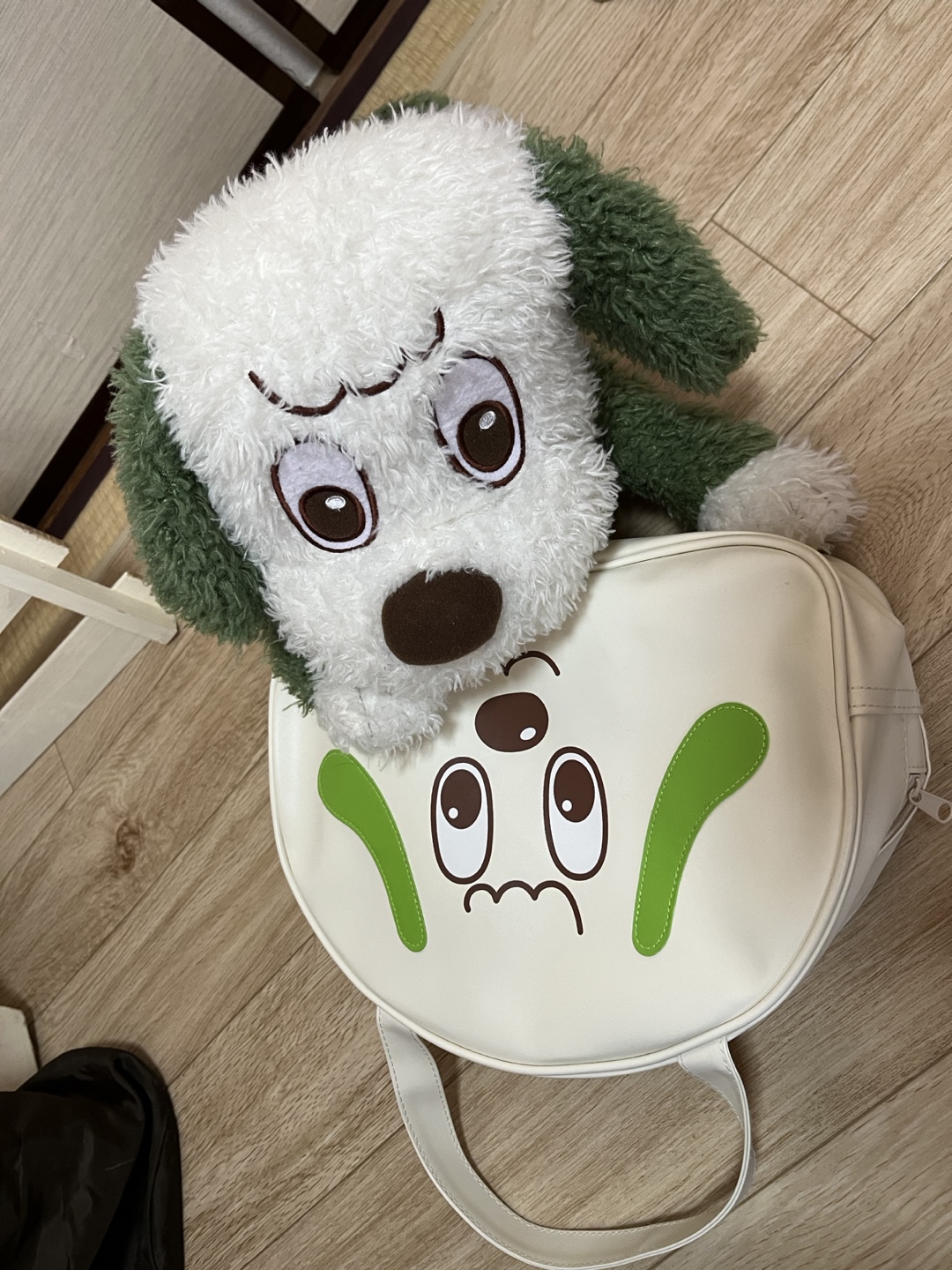 わんわん　ぬいぐるみ　鞄セット