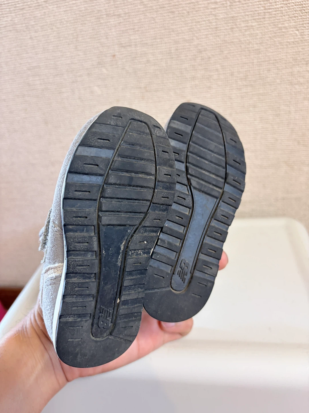 ニューバランス 996 ベビーシューズ 13.5cm グレーの写真5枚目