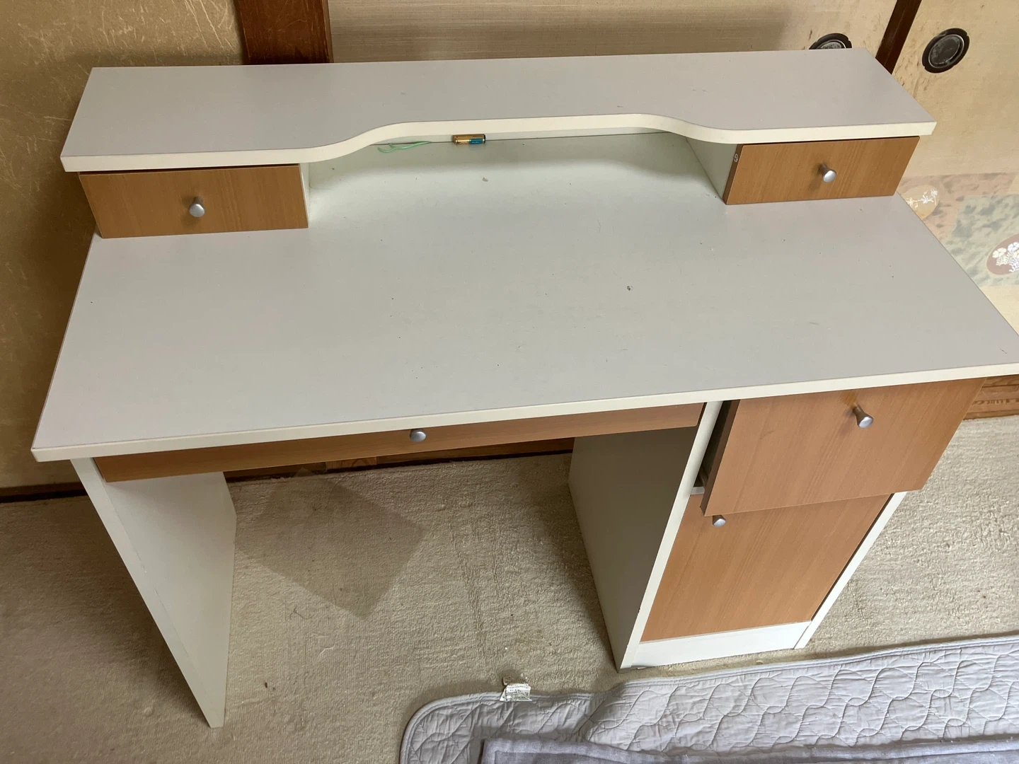学習机 デスク 収納付き