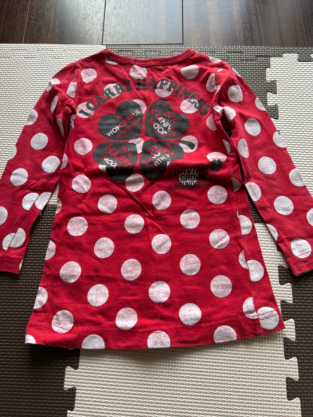ア・リトル・ノーティ・カンパニー 長袖Tシャツ 110cmの写真2枚目