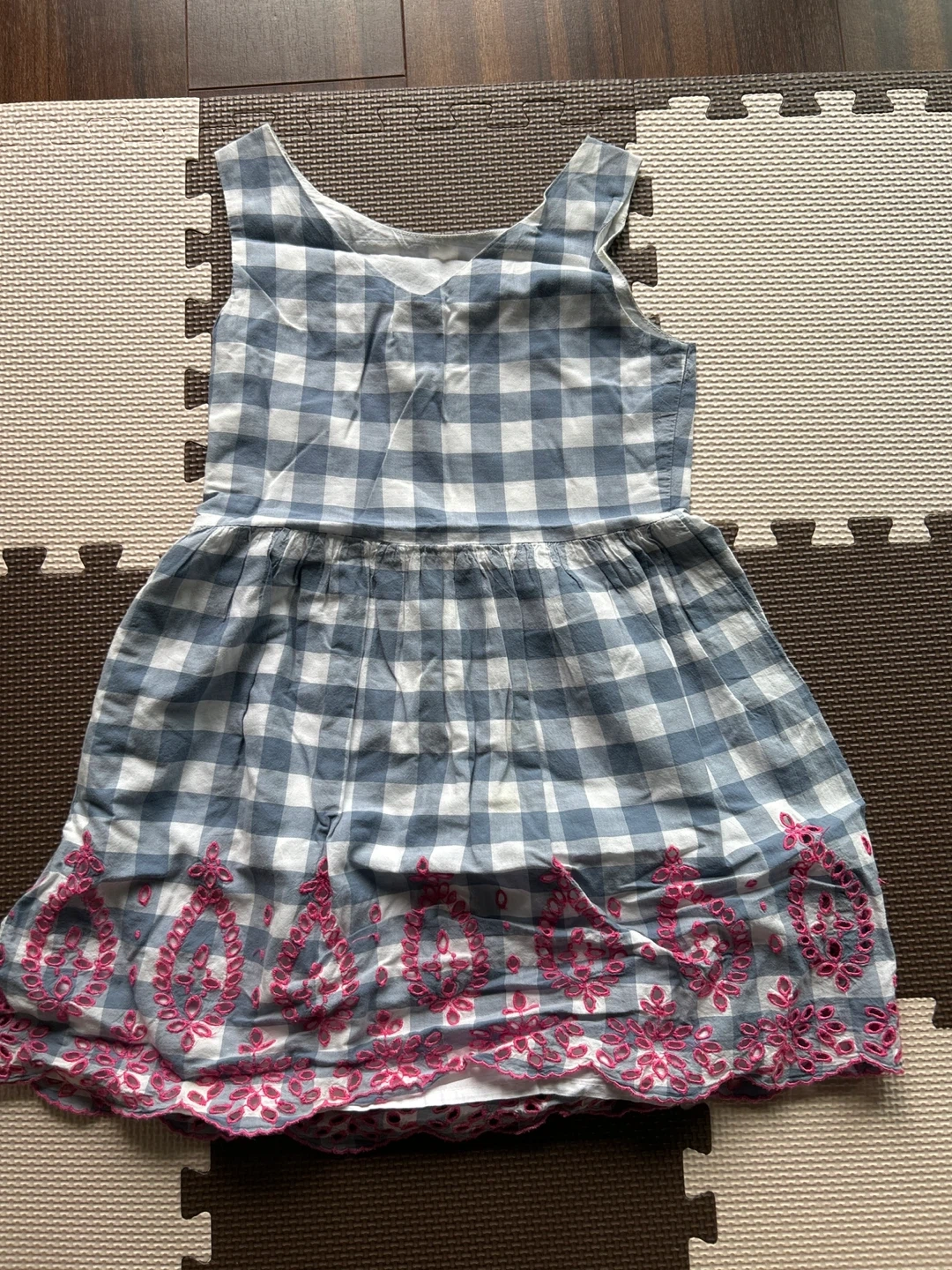 ギャップキッズ チェック柄 ワンピース 120cm