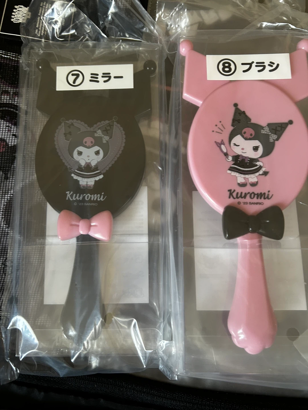 サンリオ クロミ ミラー＆ブラシ セットの写真3枚目