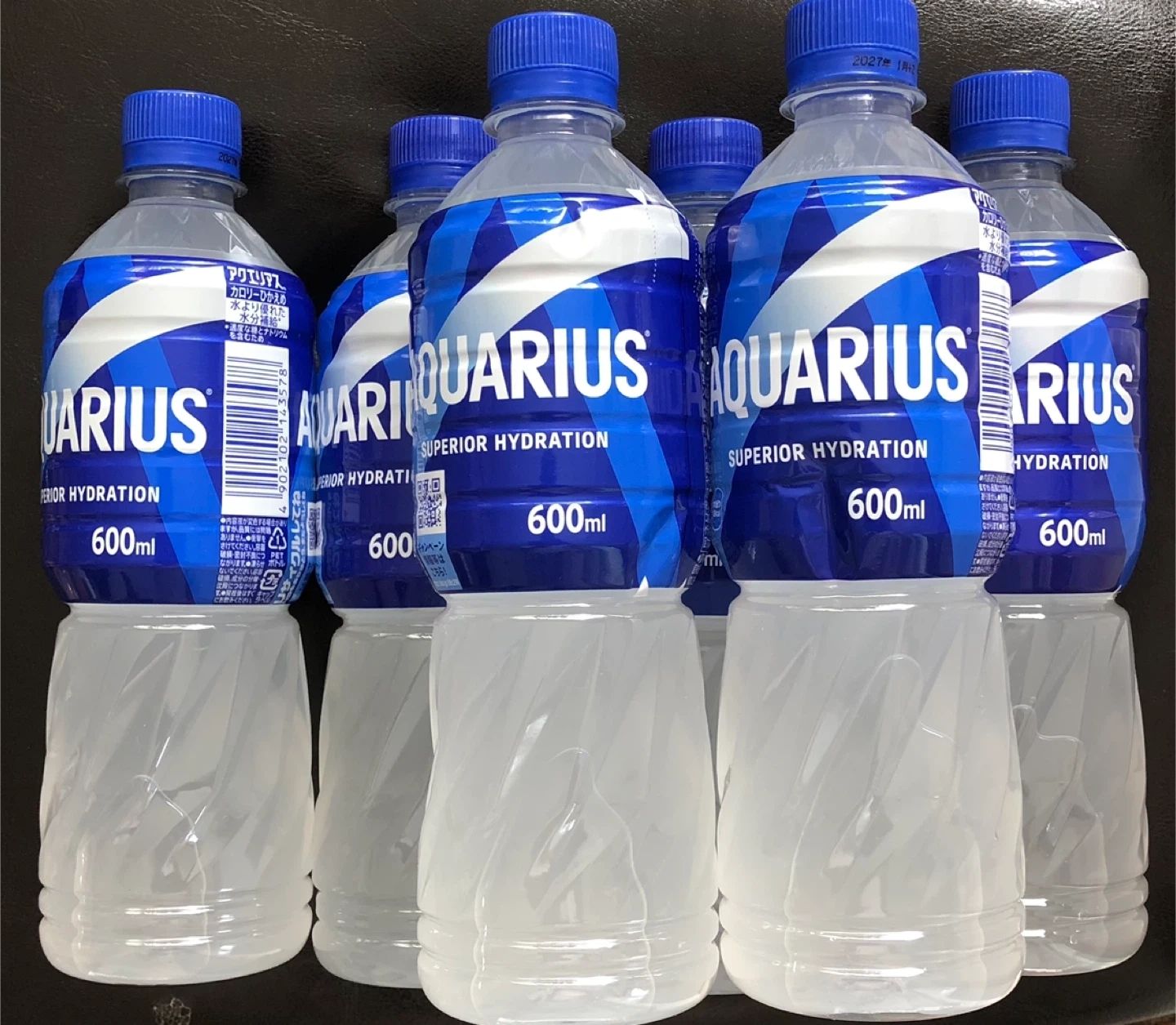 アクエリアス 600ml 6本