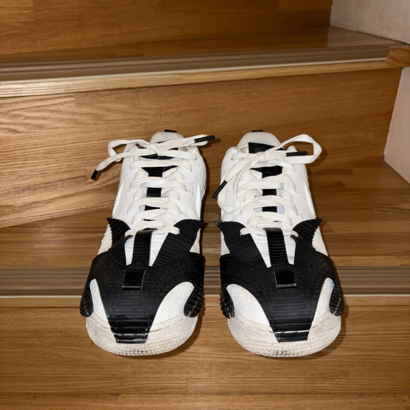 Nike Air Force 1 Low NDSTRKT White Black ナイキ エアフォース1 スニーカーの写真2枚目