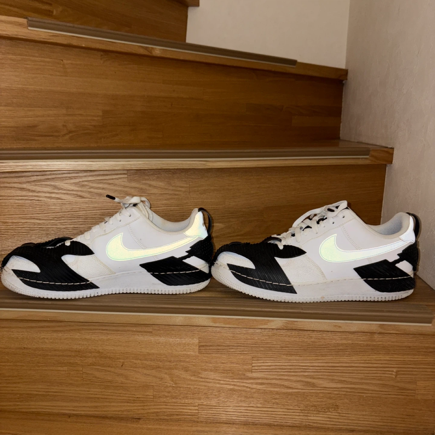 Nike Air Force 1 Low NDSTRKT White Black ナイキ　エアフォース1 スニーカーの写真3枚目