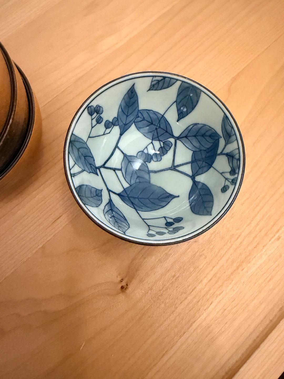 和食器 陶器 小鉢 4個セット 青絵柄の写真3枚目