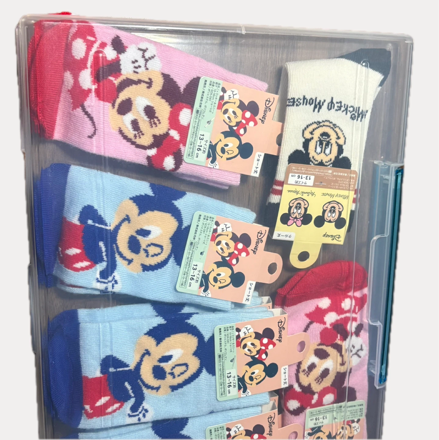 ディズニー 靴下 6足セット 13-16cmの写真2枚目