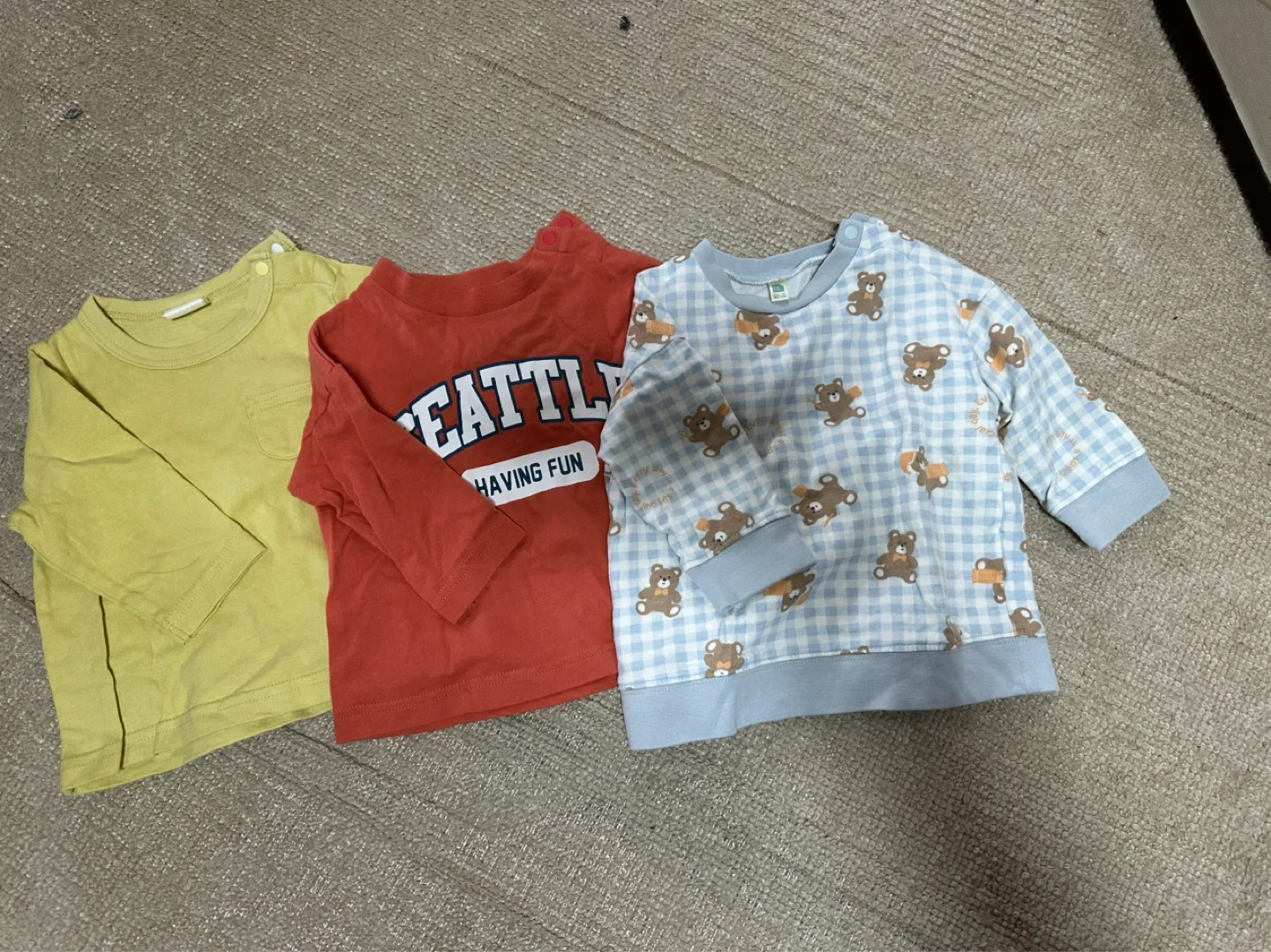 子供用長袖トップス ズボン まとめ売り