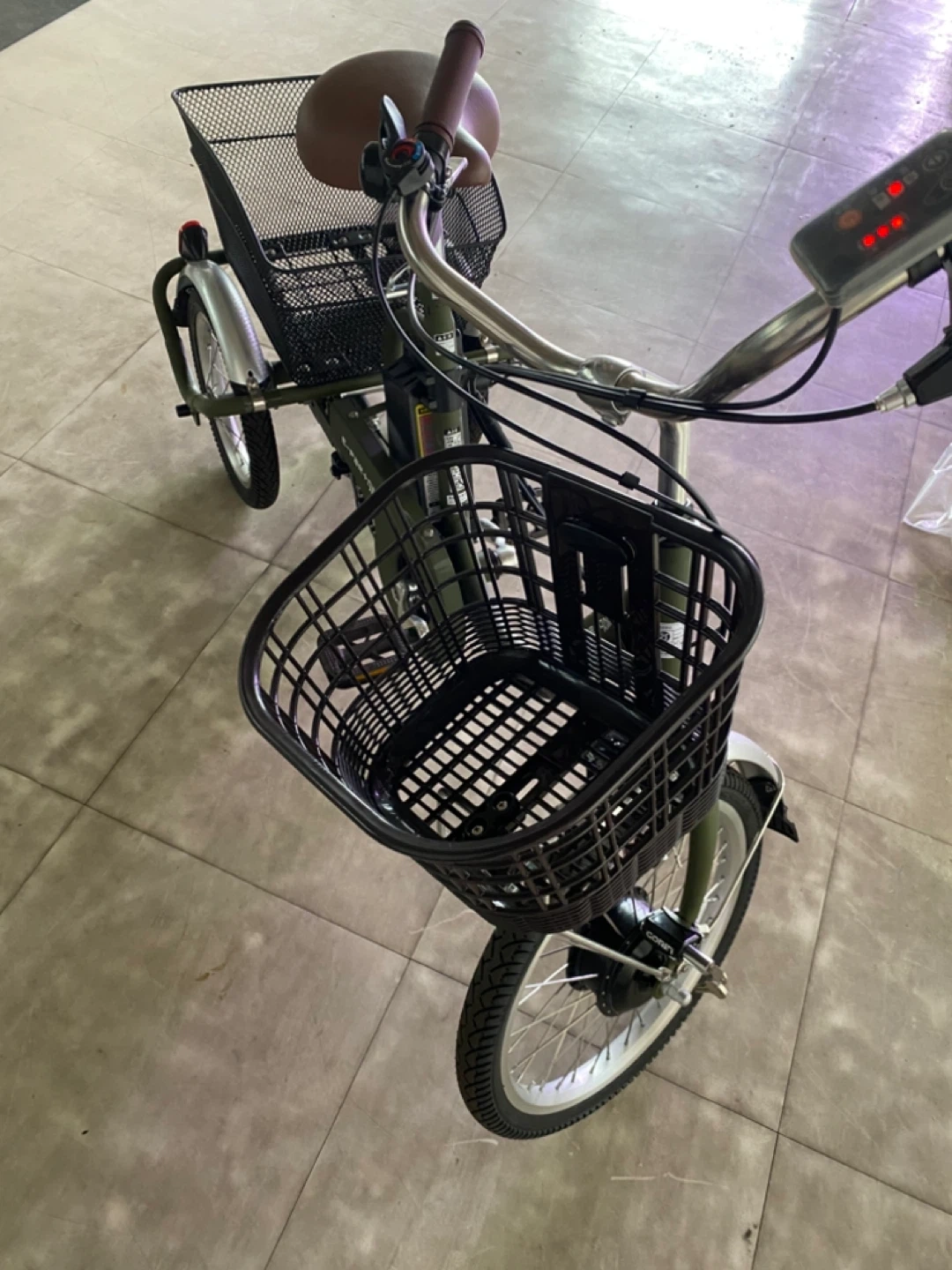 電動アシスト三輪自転車の写真6枚目