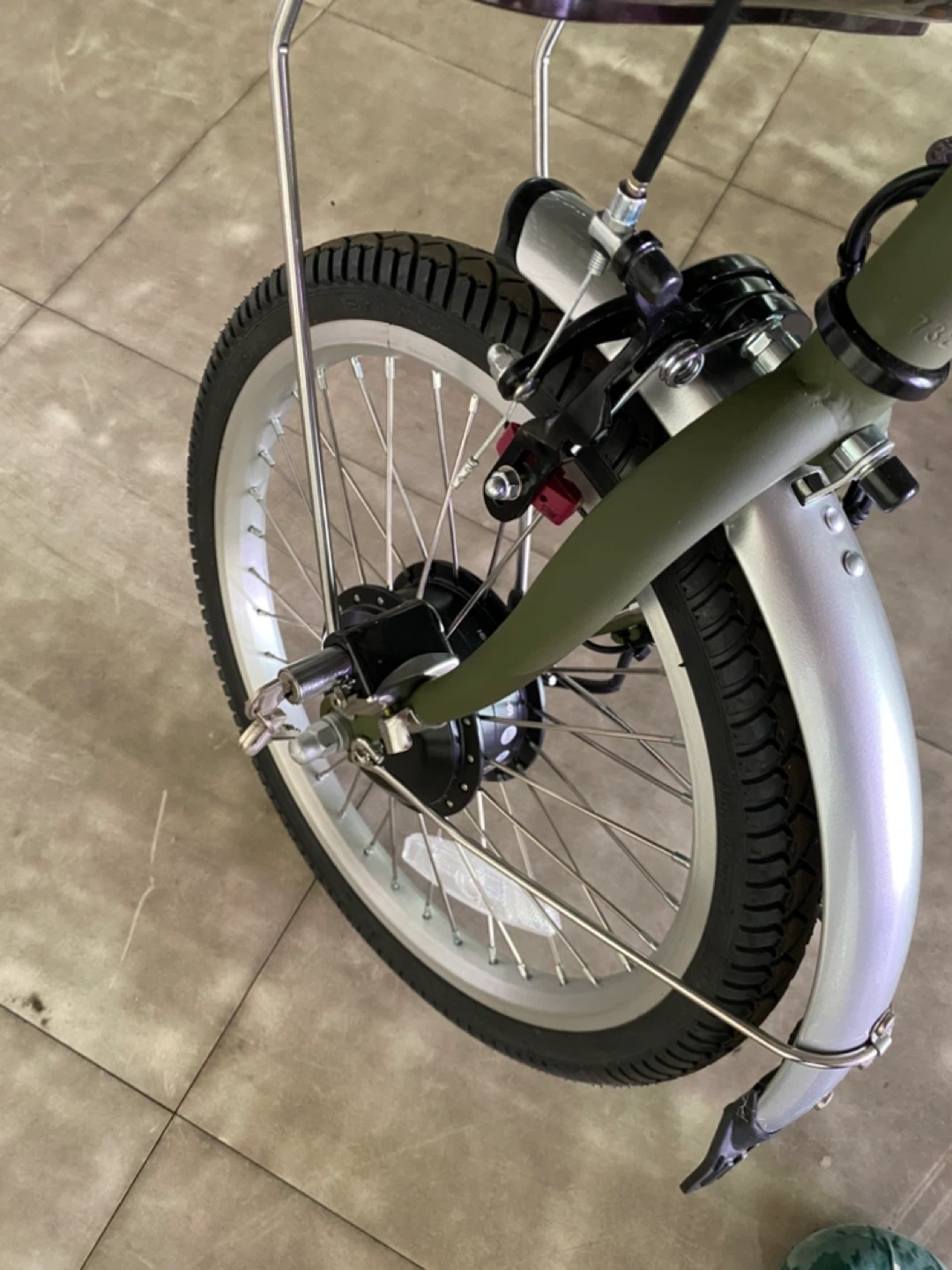 電動アシスト三輪自転車の写真4枚目