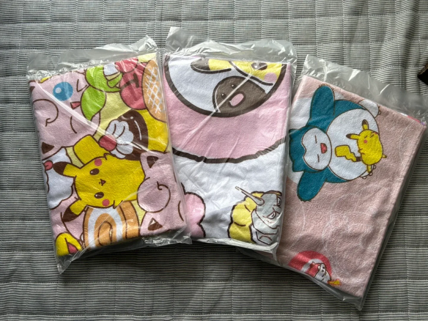 ポケモン バスタオル 3枚セット 新品