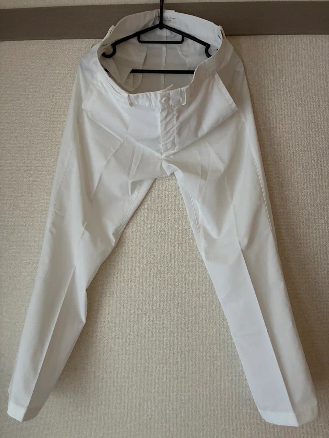 ナイキ ゴルフパンツ 白L