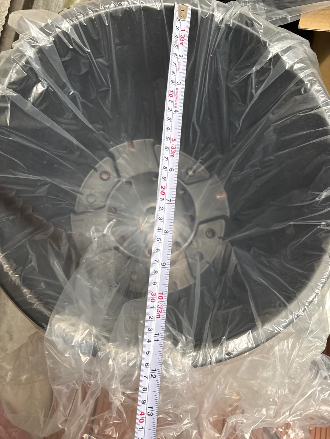 植木鉢 大型 ブラック 直径約35cm 果樹用の写真2枚目