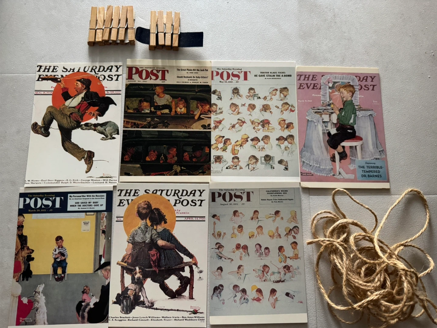 ノーマン・ロックウェル 雑誌ポスター