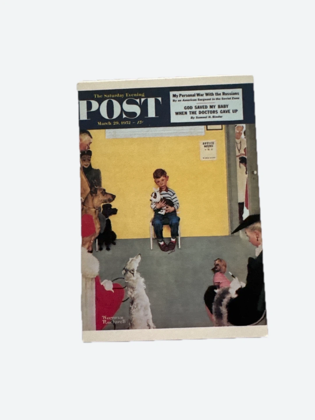 ノーマン・ロックウェル 雑誌ポスターの写真5枚目