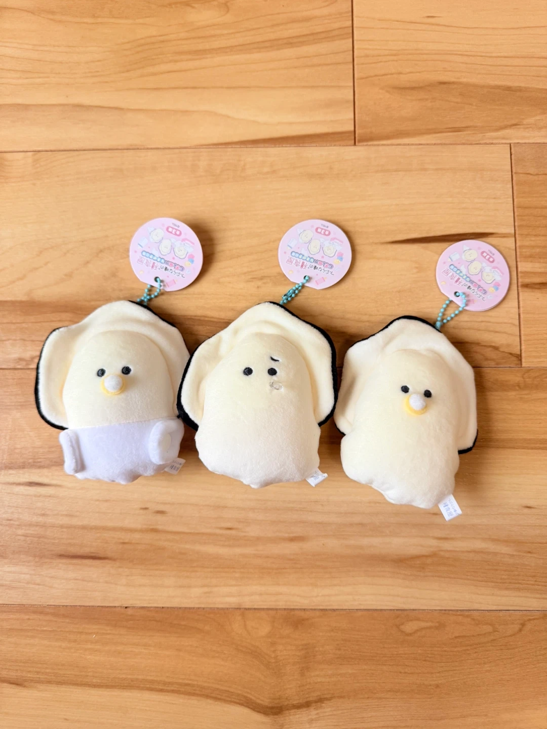 【美品】つぶらな瞳の和食屋 ぬいぐるみ全3種セット