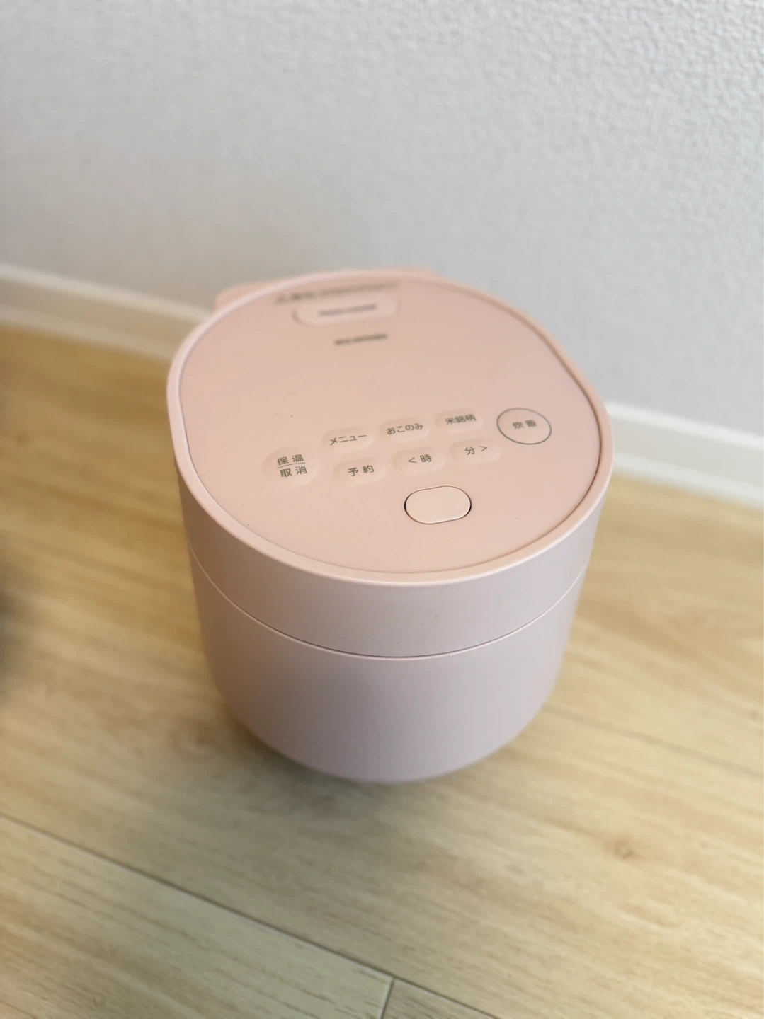 アイリスオーヤマ 炊飯器 ピンク