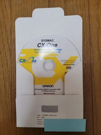 オムロン PLCソフト FA統合ツールパッケージ CXONE-LT01D-V4