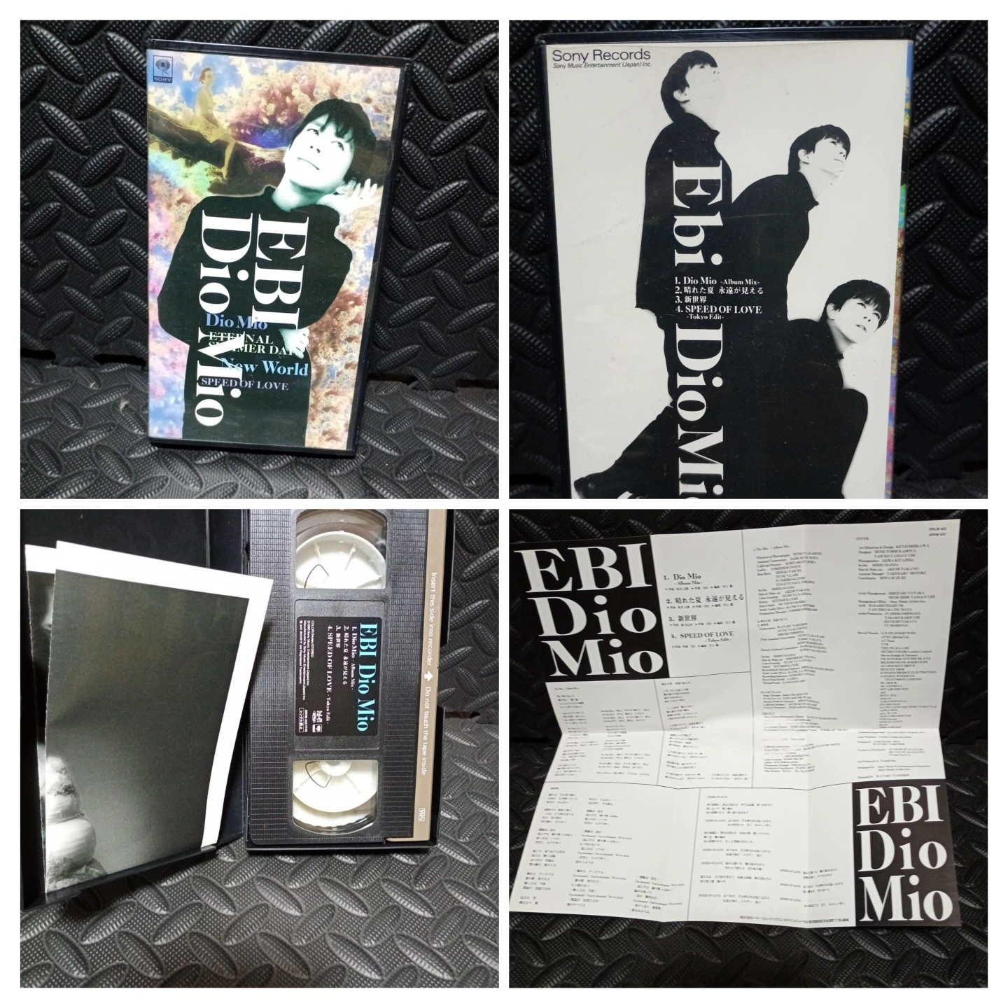 【懐かしいビデオセット】EBI Dio Mio/河相我聞/杉本彩VHS ビデオテープ 3本セットの写真2枚目