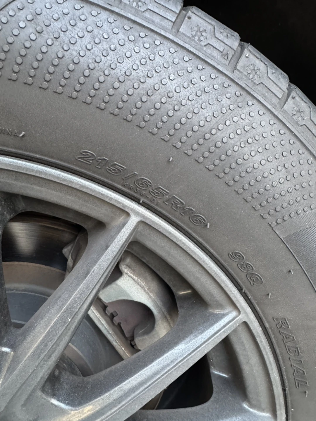 アルミホイール&スタッドレスタイヤセット 215/65R16