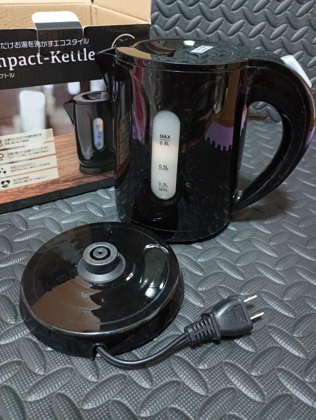 【生活必需品！新生活にも役立ちます】コンパクトケトル ／コーヒーカップ セットの写真5枚目