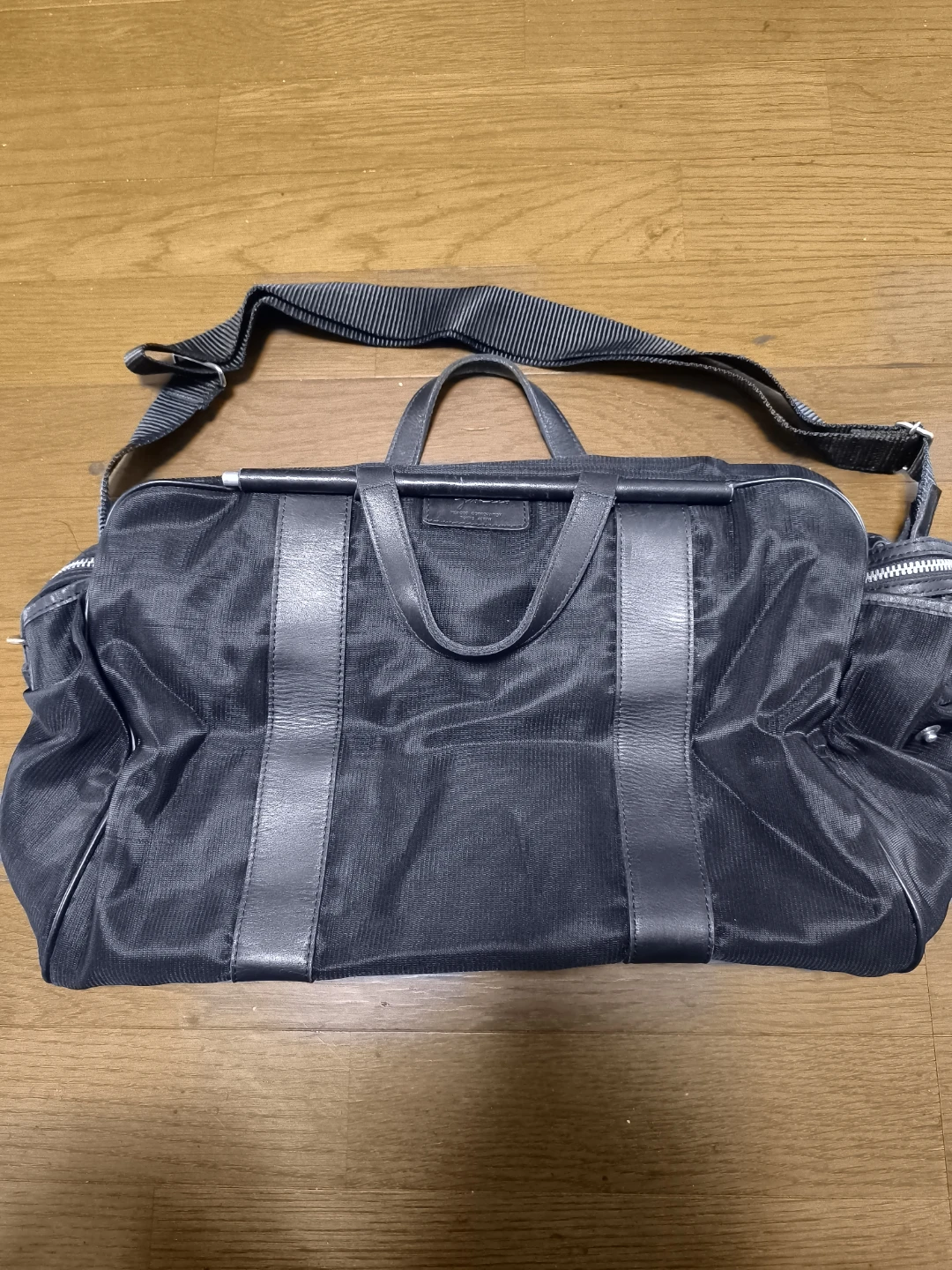 イザック 2WAY ボストンバッグ 黒