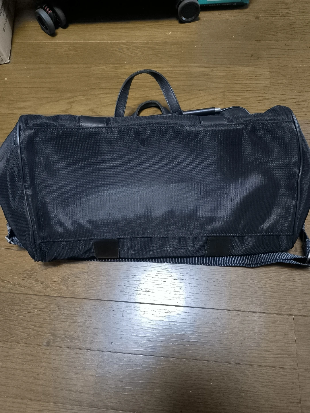 イザック 2WAY ボストンバッグ 黒の写真3枚目