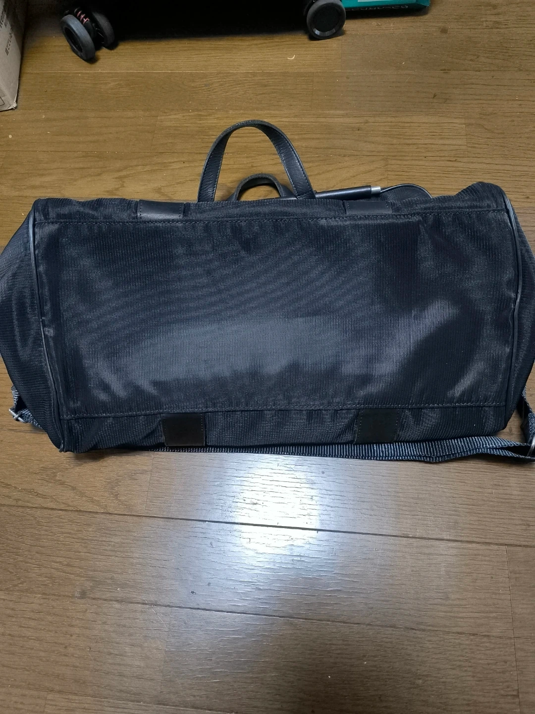 イザック 2WAY ボストンバッグ 黒の写真3枚目
